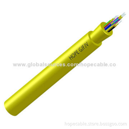Tight buffer, Water blocking system, Kevlar yarn, GJFJV Distribution Loose Tube Optic Cable